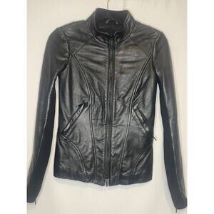 100% Leather Women’s Motorcycle Riding Jacket